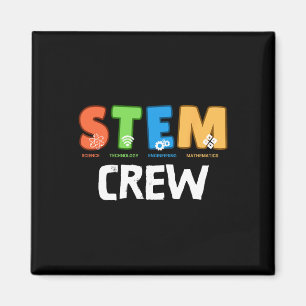 Stem Crew Matching Team Squad Byck To School Teach Magnet