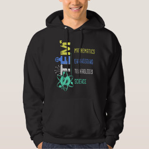 STEM Education Science Teacher Math Engineer Techn Hoodie