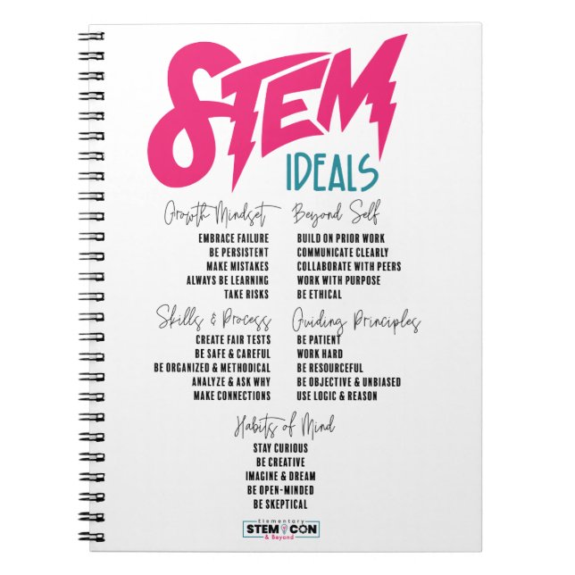 STEM Ideals Notebook (Front)