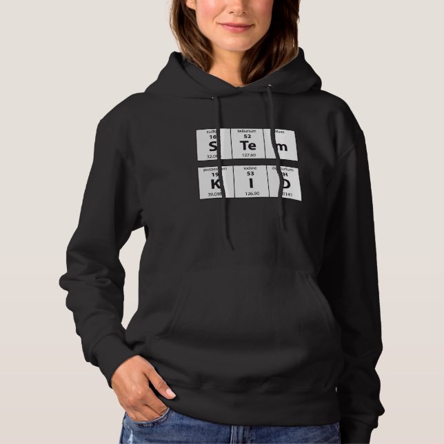STEM Kids Science Technology Engineering Mathemati Hoodie (Front)