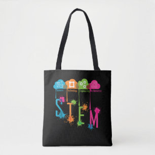 STEM Science Technology Engineering Math School Tote Bag