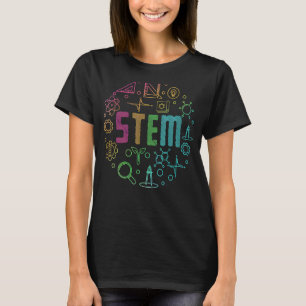 Stem Science Technology Engineering Math Teacher T-Shirt