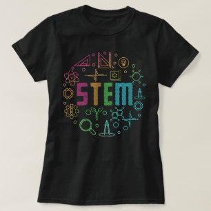 STEM Science Technology Engineering Math Teacher T-Shirt