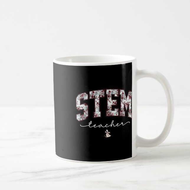 Stem Science Technology Engineering Math Teacher V Coffee Mug (Right)