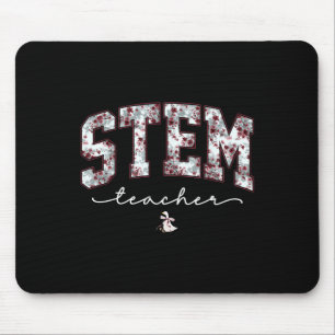 Stem Science Technology Engineering Math Teacher V Mouse Pad