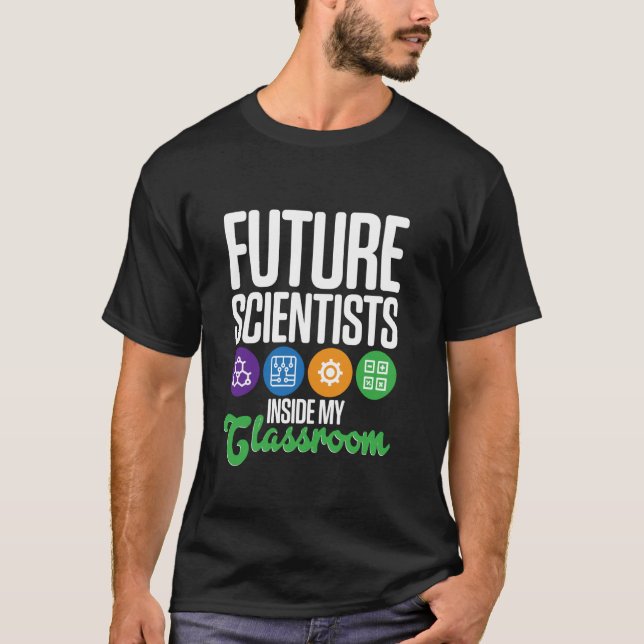 STEM Science Technology Mathematics Chemistry Phys T-Shirt (Front)