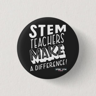 STEM Teachers Make a Difference Button