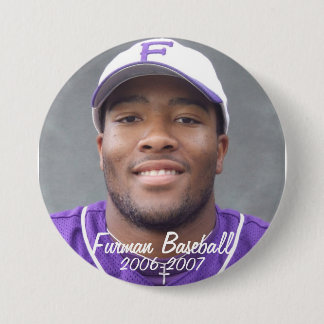 StembridgeW2007Mug, Furman Baseball, 2006-2007 7.5 Cm Round Badge