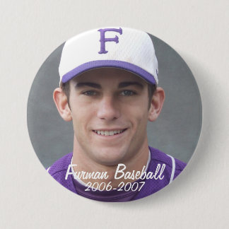 StembridgeW2007Mug, Furman Baseball, 2006-2007 7.5 Cm Round Badge
