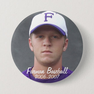 StembridgeW2007Mug, Furman Baseball, 2006-2007 7.5 Cm Round Badge