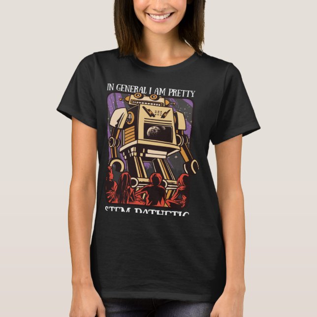 Steminist Equality Stempathetic Stem Robot Technol T-Shirt (Front)