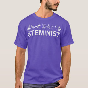 Steminist - Scientist T shirt for a Science March