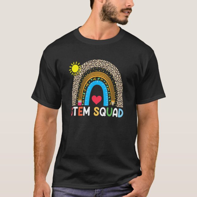 Steminist Stem Teacher Science Technology Engineer T-Shirt (Front)