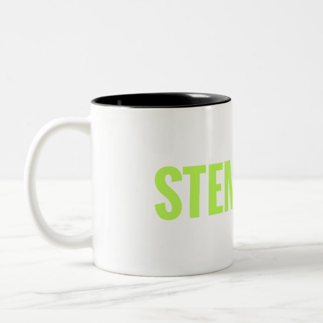 STEMinist Two-Tone Mug (Left)