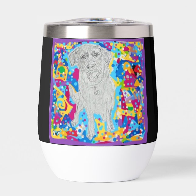 Stemless Wine Tumbler (Front)