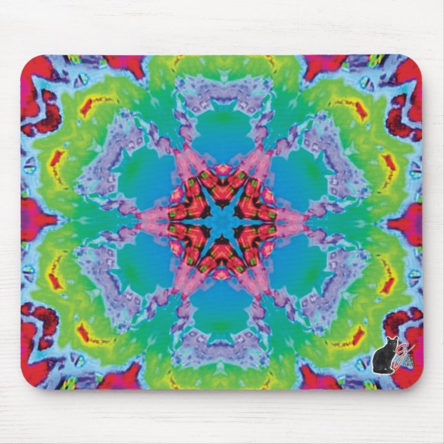 Stemma Kaleidoscope Mouse Pad (Front)
