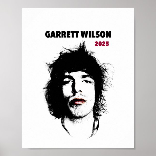 Stencil Garrett Wilson 2025 Poster (Front)