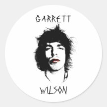 Stencil Garrett Wilson Sticker