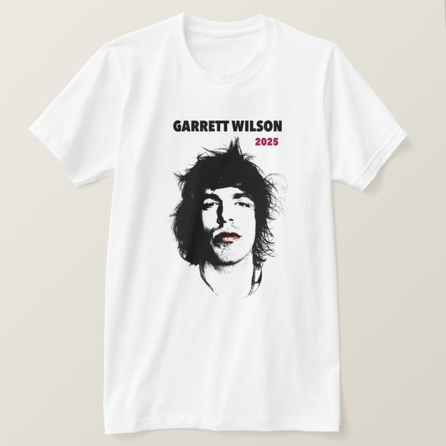 Stencil Garrett Wilson T Shirt (Design Front)