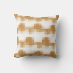 Stencil In Brown Cushion