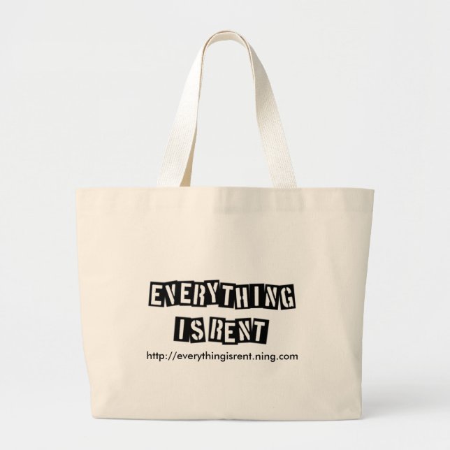 Stencil Letters Tote (Front)