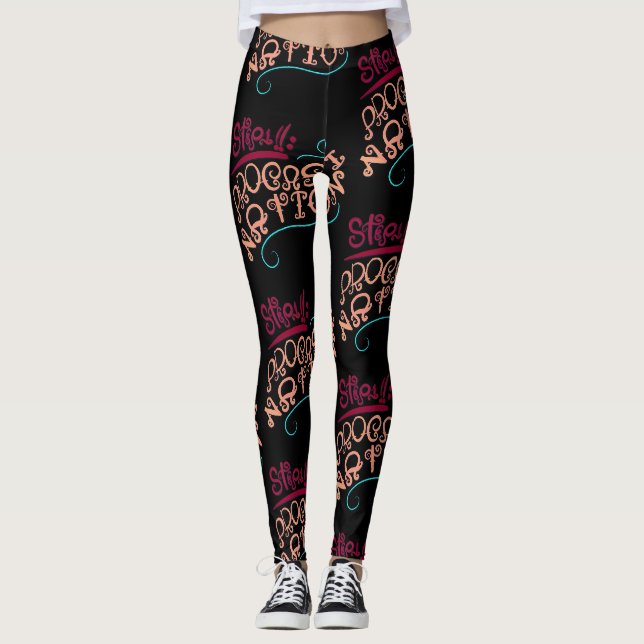 Step 1: Procastination Leggings (Front)