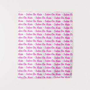 Step and Repeat Fabric Banner   Custom Text Tapestry