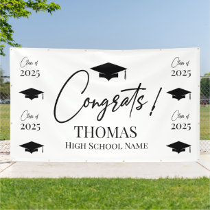 Step and repeat Graduation Backdrop banner