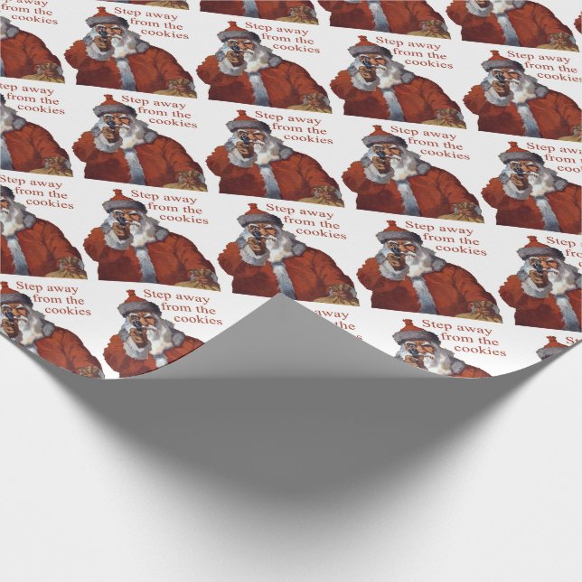 Step Away from the Cookies Wrapping Paper (Corner)