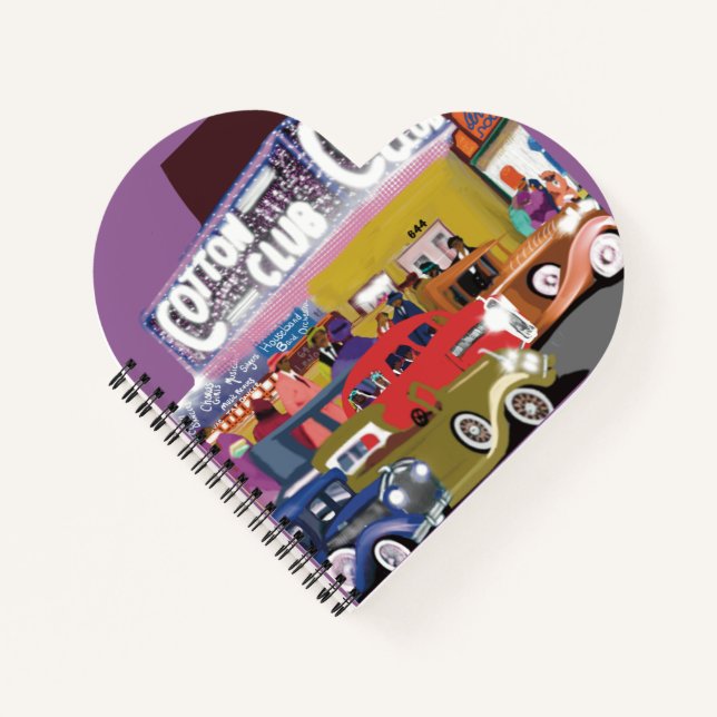 Step Back in Time with Cotton Club 1920 Vibes Notebook (Front)