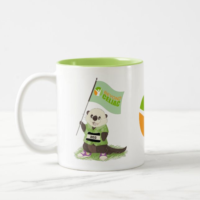 Step Beyond Celiac 5K - Beyond Celiac Otter Mug (Left)