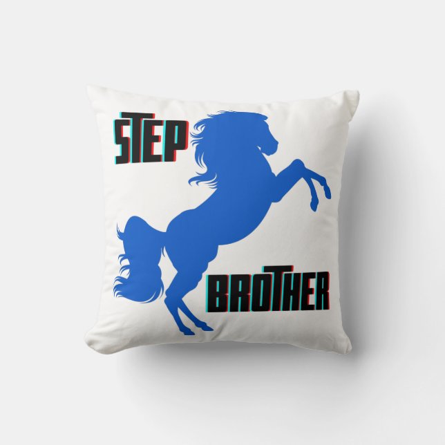 Step Brother Horse Rearing Cushion (Front)