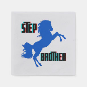 Step Brother Horse Rearing Napkin