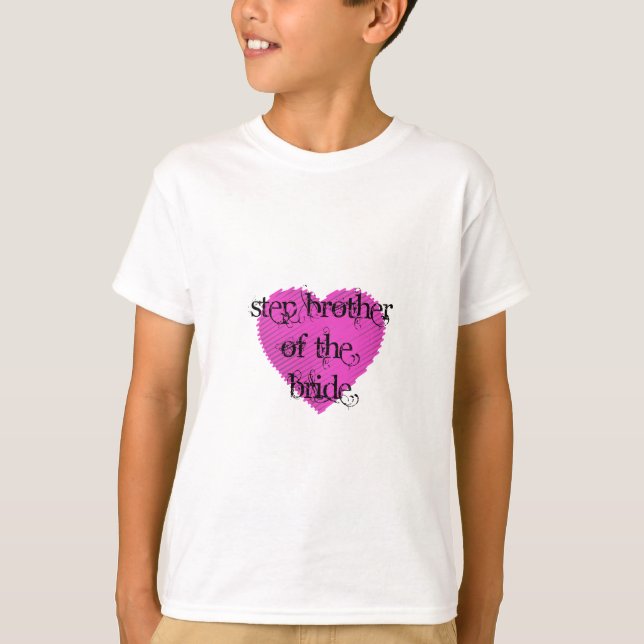 Step Brother of the Bride T-Shirt (Front)