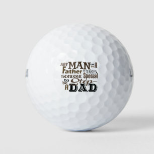 Step Dad Best Father Day Golf Balls