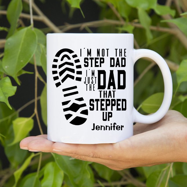 Step Dad Father's Day Personalised  Coffee Mug (Creator Uploaded)