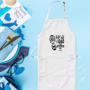 Step Dad Father's Day  Personalised Long Apron