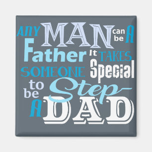 Step Dad Special Best Magnet