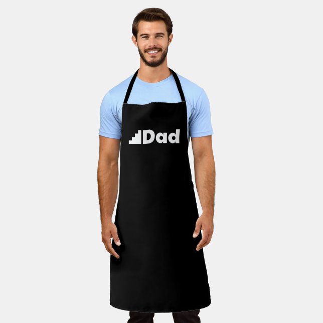 Step Dad - Step Father's Day Gift Apron (Worn)