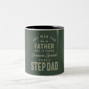 Step Dad - The Special One - Father's Day Two-Tone Coffee Mug