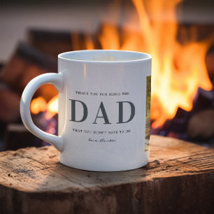 Step Dad   Three Photo Collage Coffee Mug