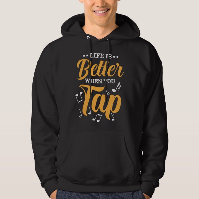 Step Dance Dap Dance Teacher Dance Steppen Dance T Hoodie (Front)