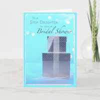 Step Daughter, Bridal Shower Gifts, Light Blue