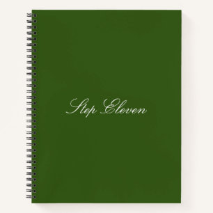 ‘Step Eleven’ Notebook