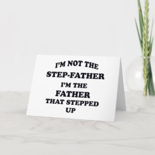 Step-Father Card