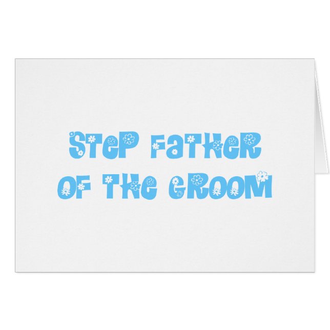 Step Father of the Groom (Front Horizontal)