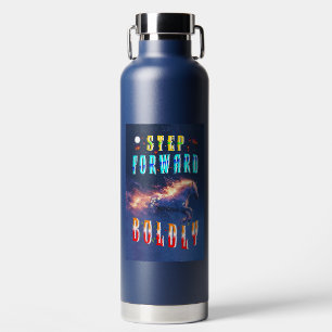 Step Forward Boldly Water Bottle