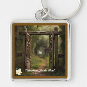 "Step Forward" Key Ring