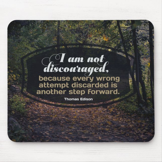 Step Forward Mouse Pad (Front)