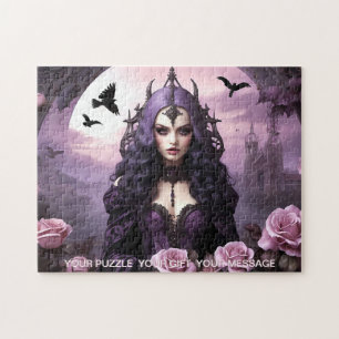 Step into a world of shadows and elegance jigsaw puzzle